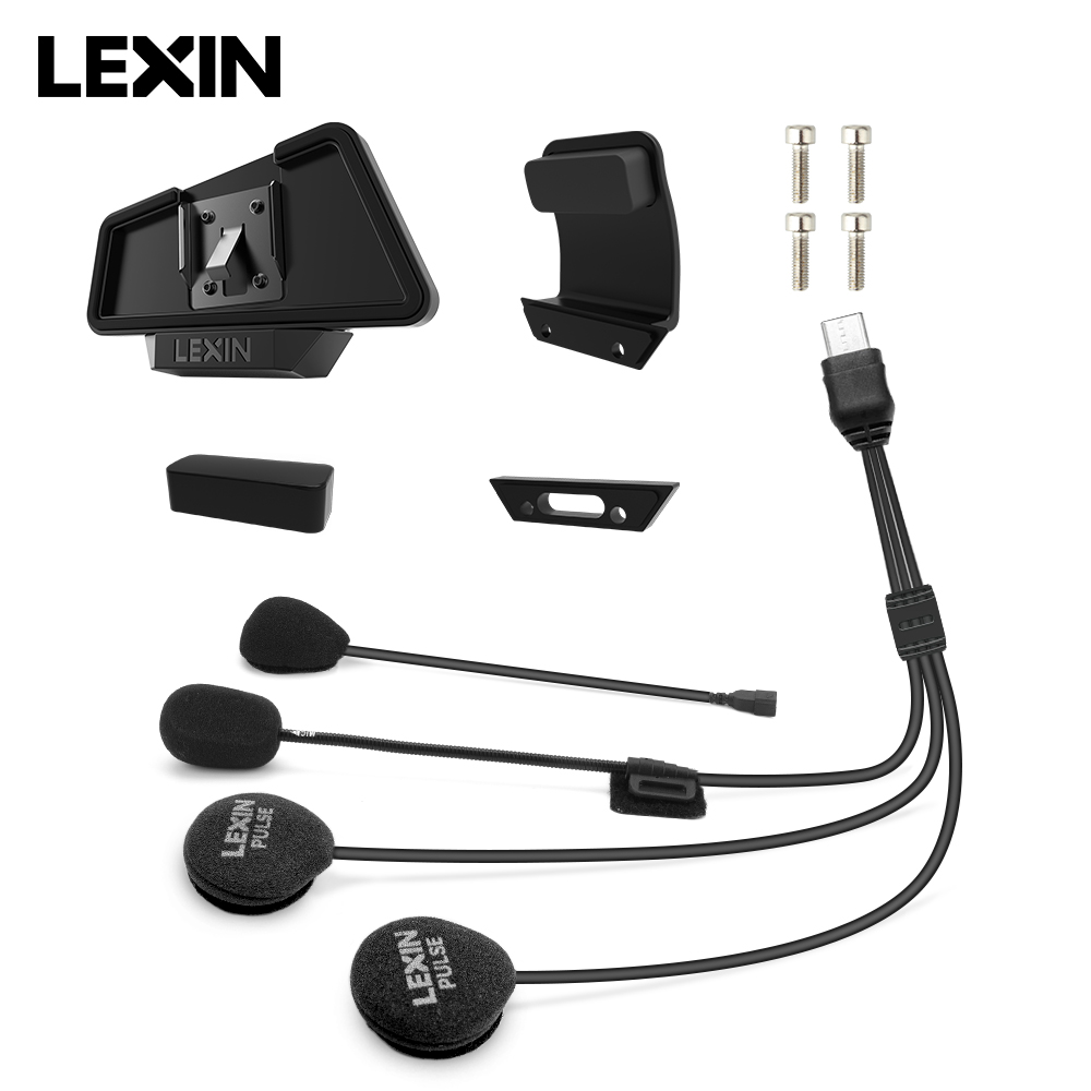 Noise Cancelling Headphone - LEXIN-MeshCom Mesh Intercom 40MM Headset&Clip, Headphones