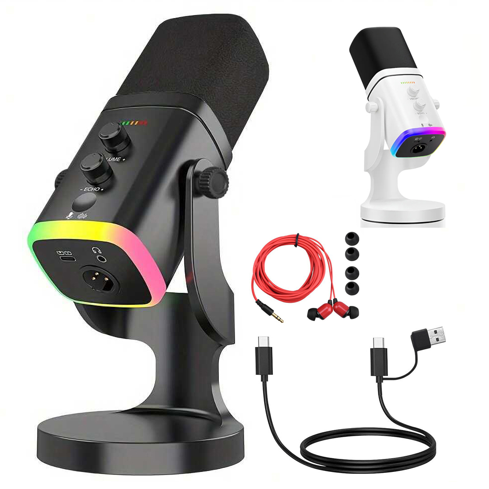 USB/XLR Dynamic Microphone for - Gaming Headset Rgb ulasan dan harga
