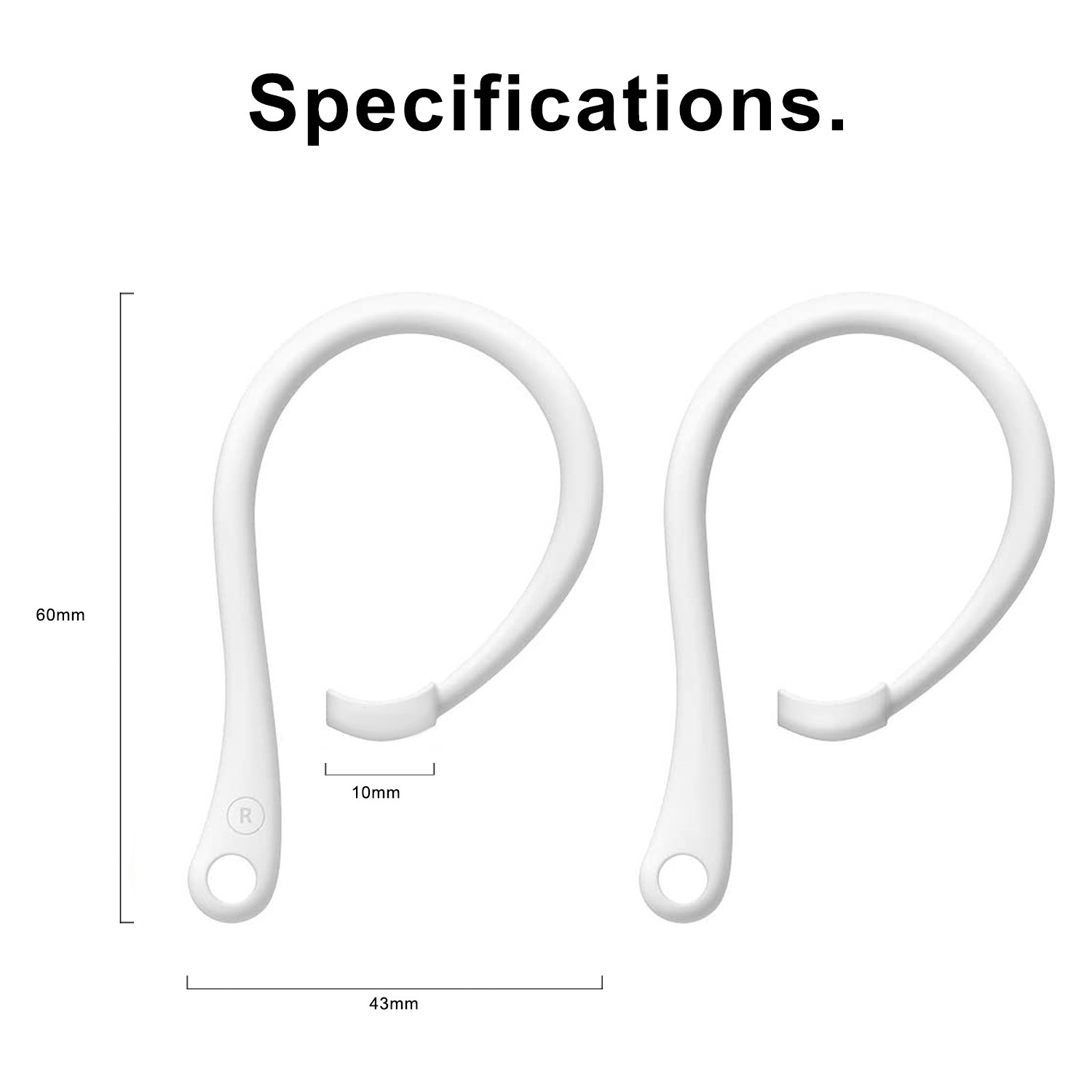 1 Pair Silicone Anti-lost Sili - Sports Earphone Hook ulasan dan harga