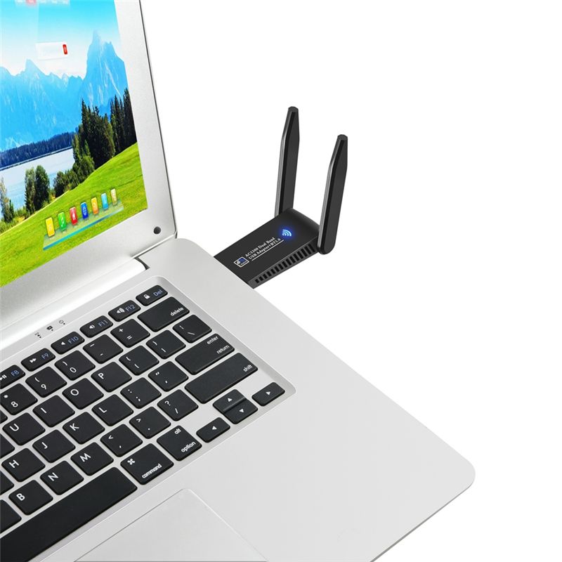 N34R-1300Mbps USB 3.0 Wifi Blu - Bluetooth Adapter Receiver ulasan dan harga