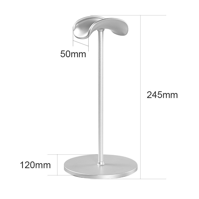Metal Head-Mounted Headphone S - Headphone Stand Desk ulasan dan harga